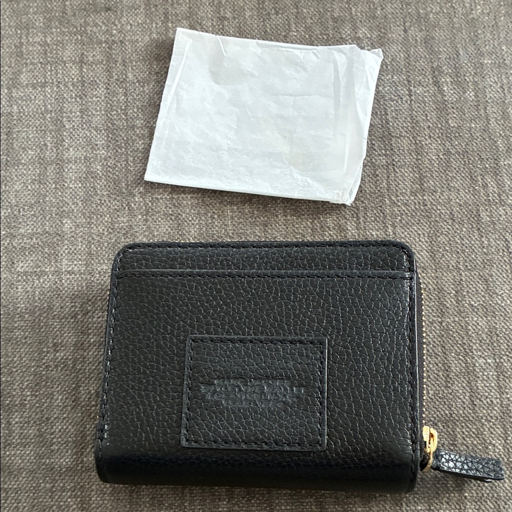 Marc Jacobs “The Wallet” Black Leather Wallet with Dust bag - Picture 3 of 7